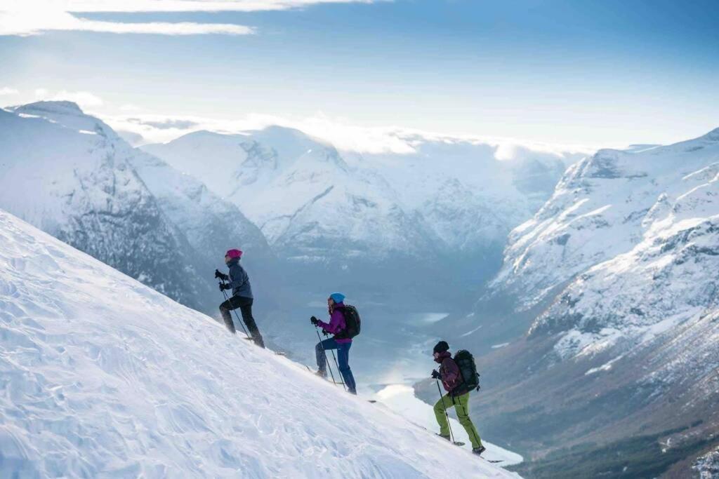 Hytte I Stryn Med Elbil Lader Exterior photo